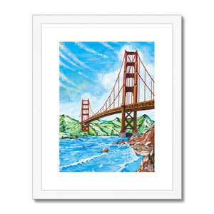 Golden Gate Bridge Framed & Mounted Print