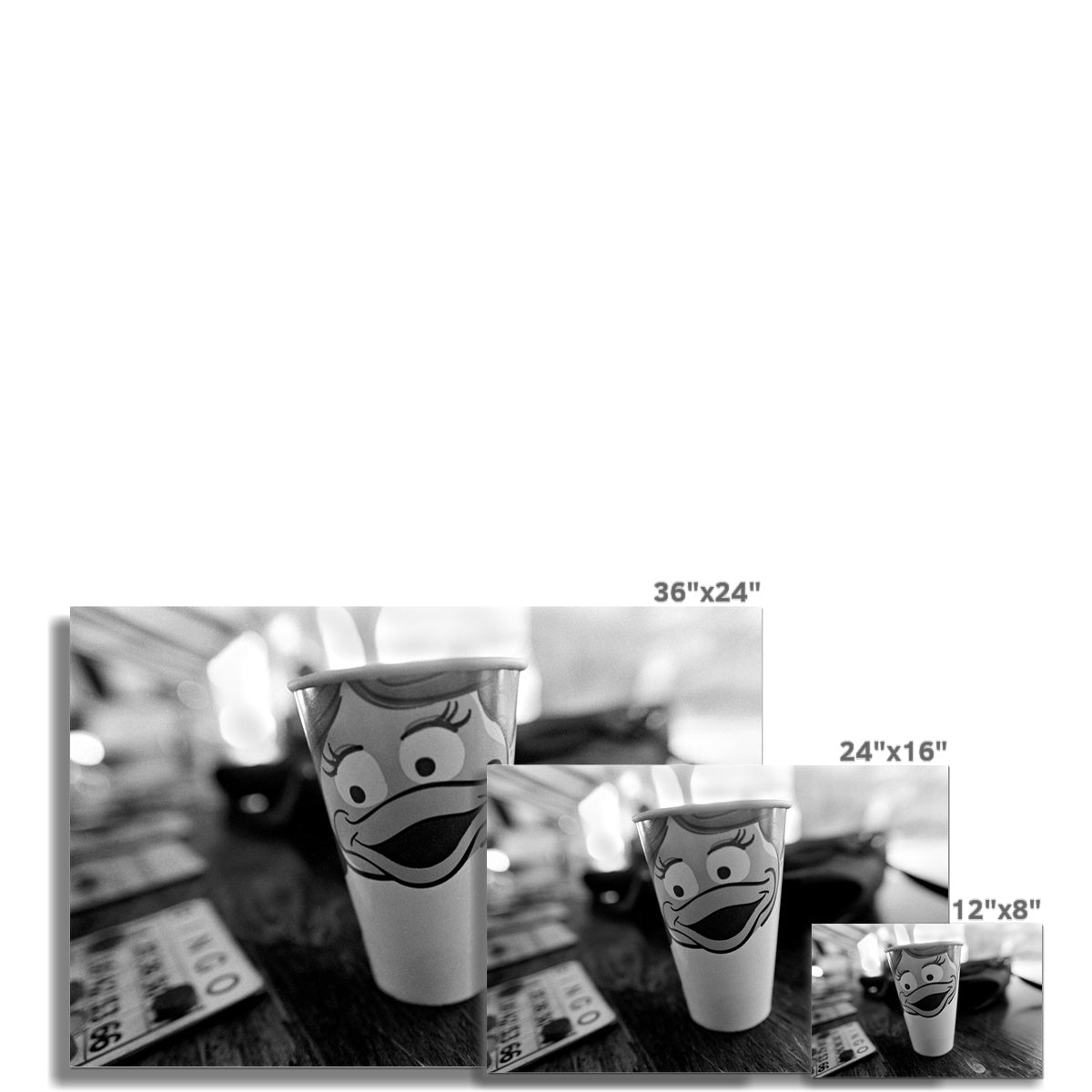 Paper cup Hahnemuehle Photo Rag Print