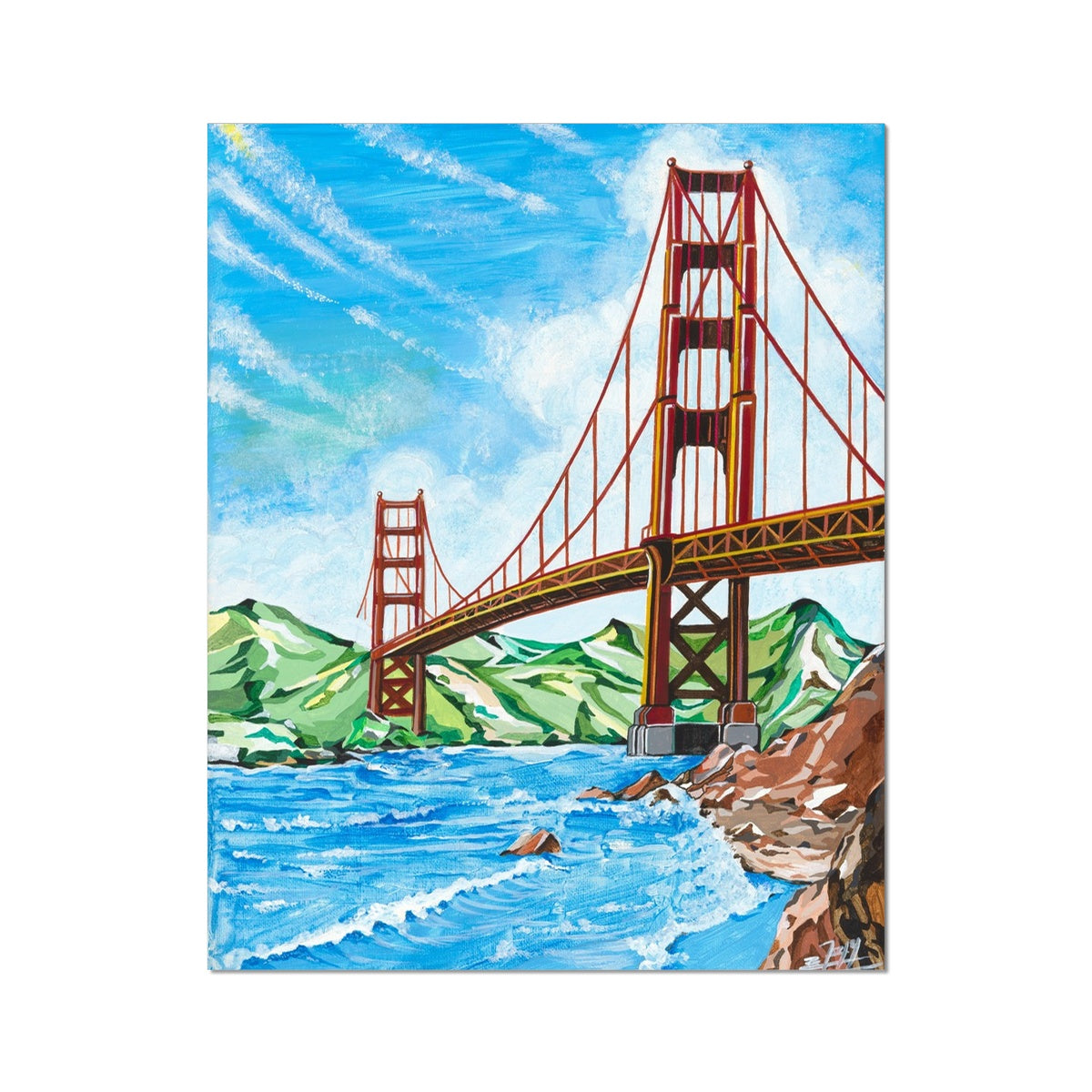 Golden Gate Bridge Fine Art Print