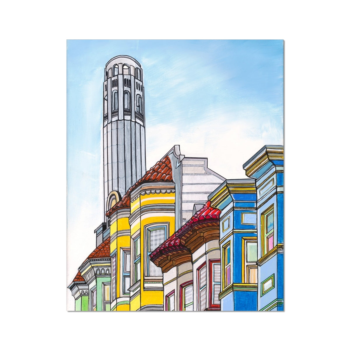Coit Tower Fine Art Print