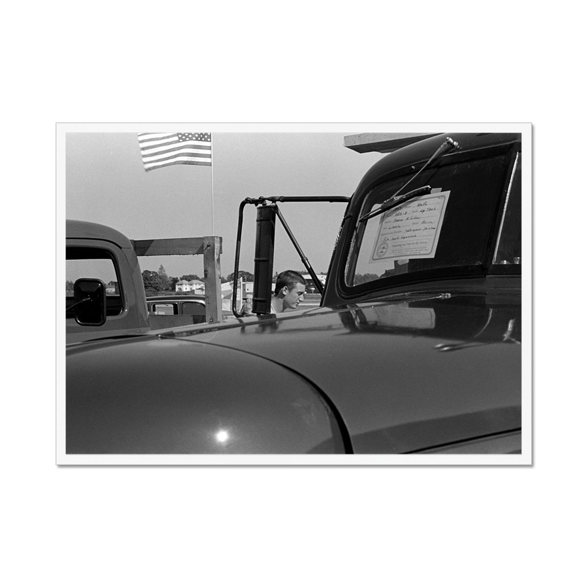 Owlshead Car Show Framed Print