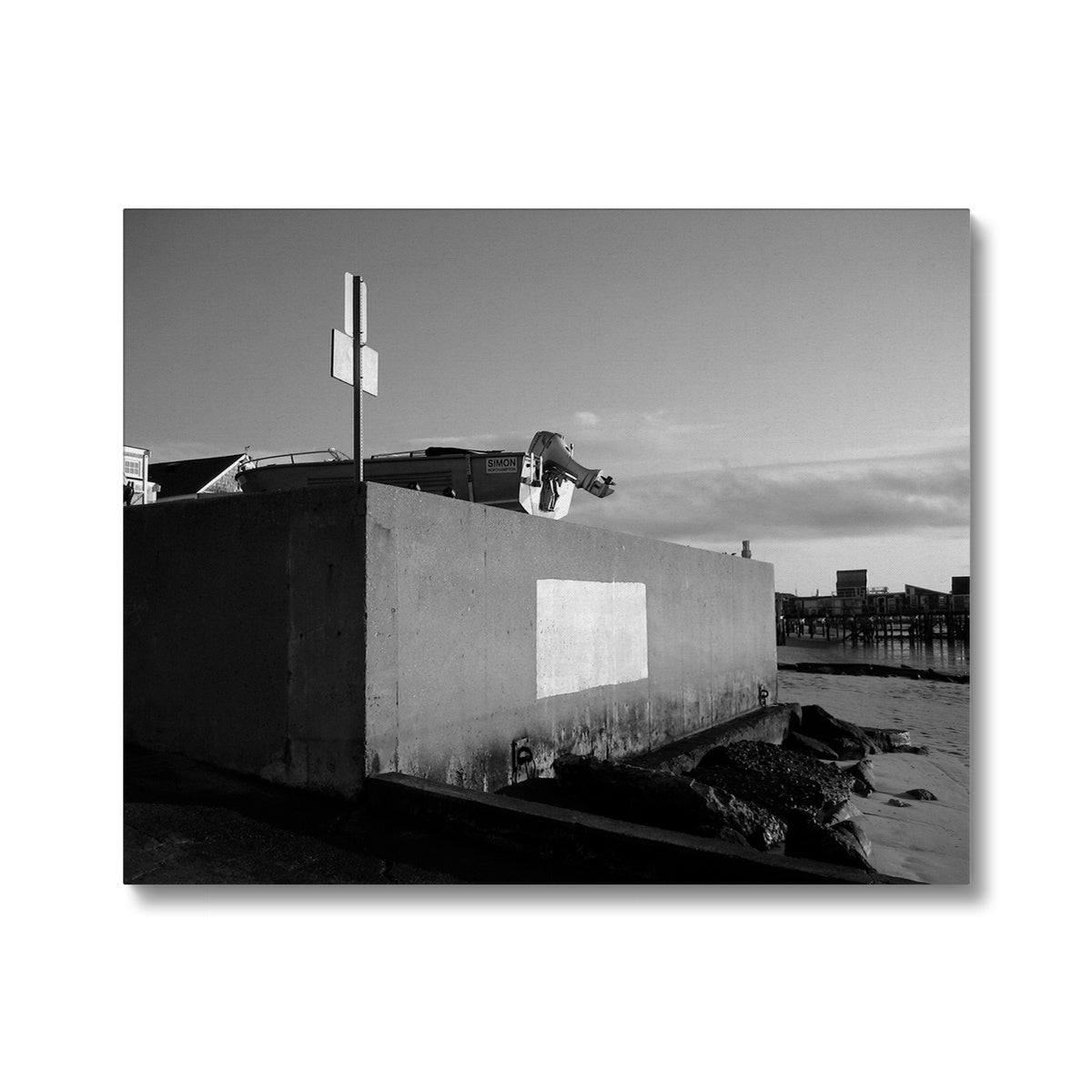 Provincetown Dock Canvas