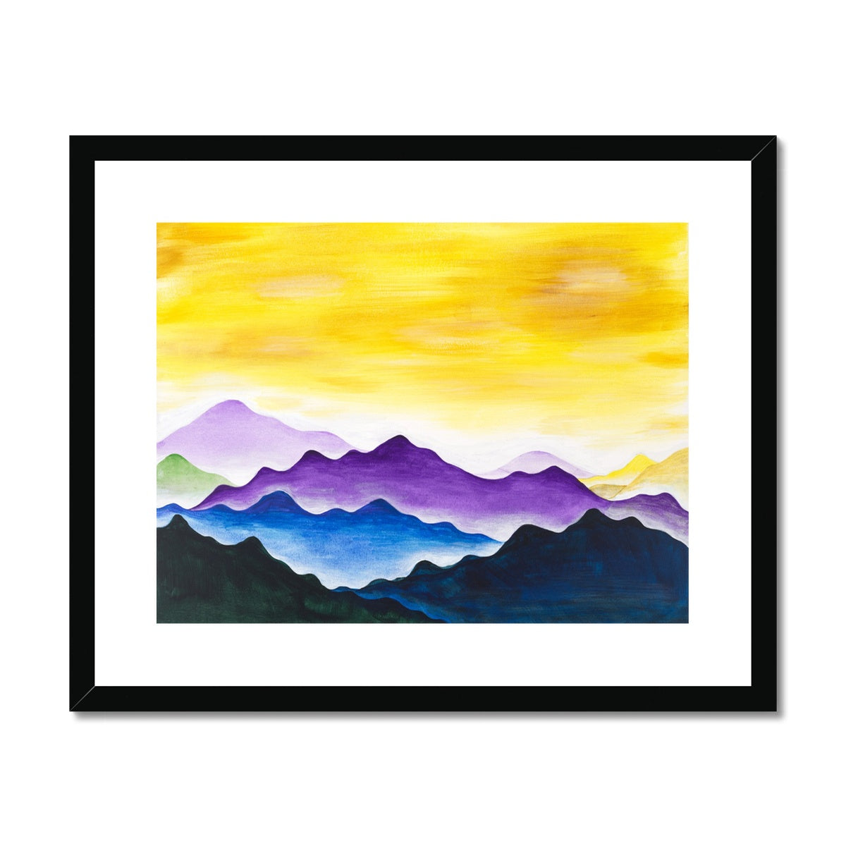 Sunrise 1 Framed & Mounted Print