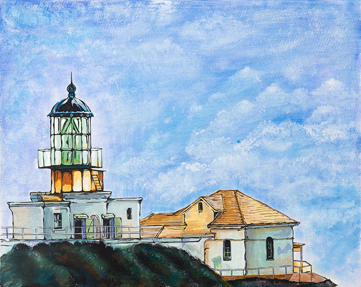 The Light House (original) - Acrylic
