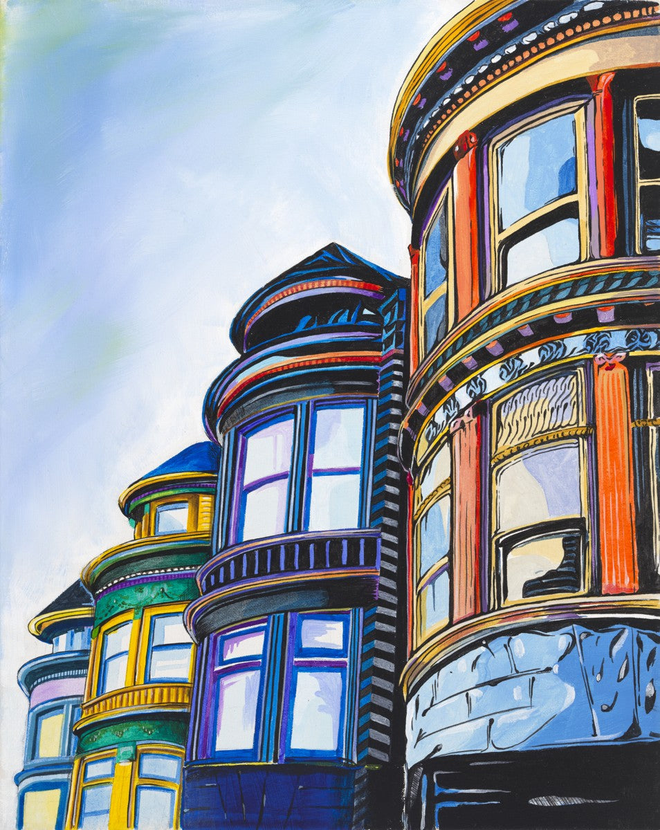 Haight Ashbury Painted Ladies