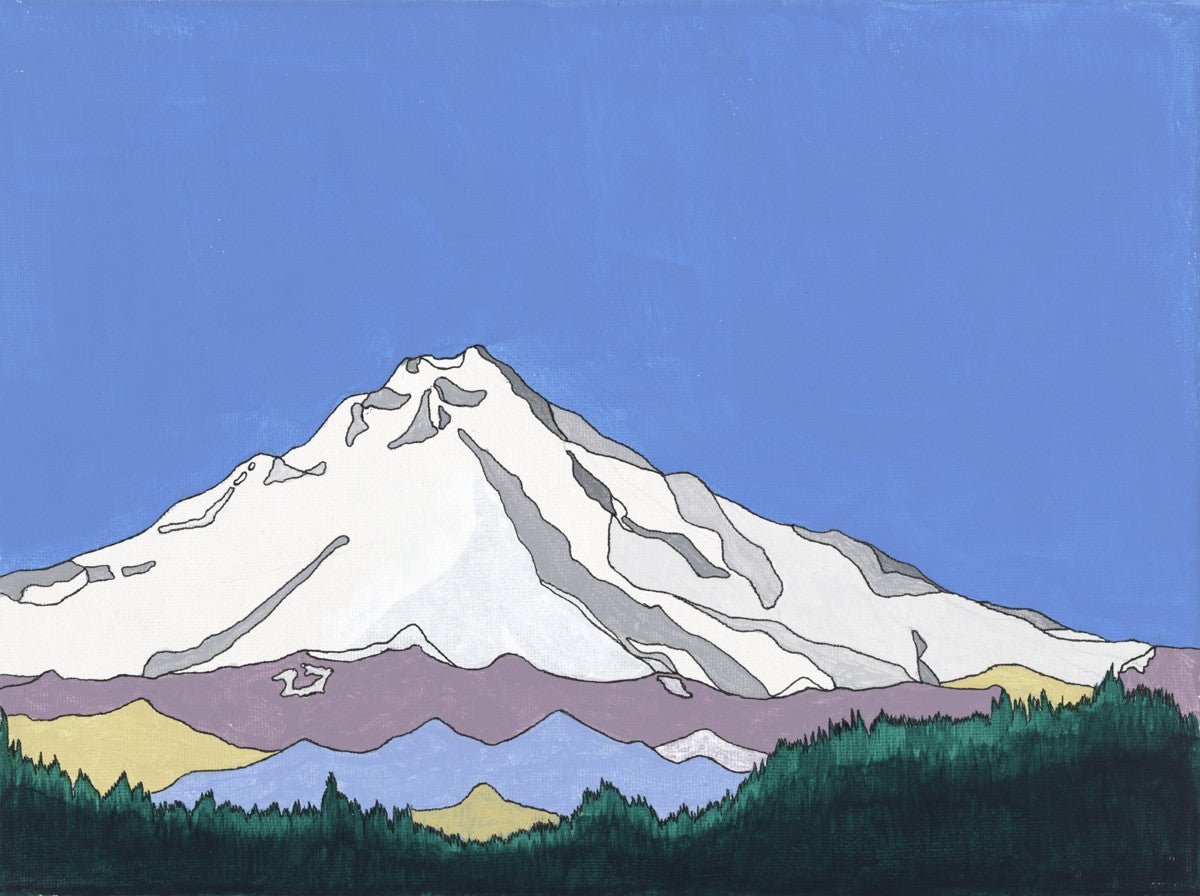Mt Hood (blue sky)
