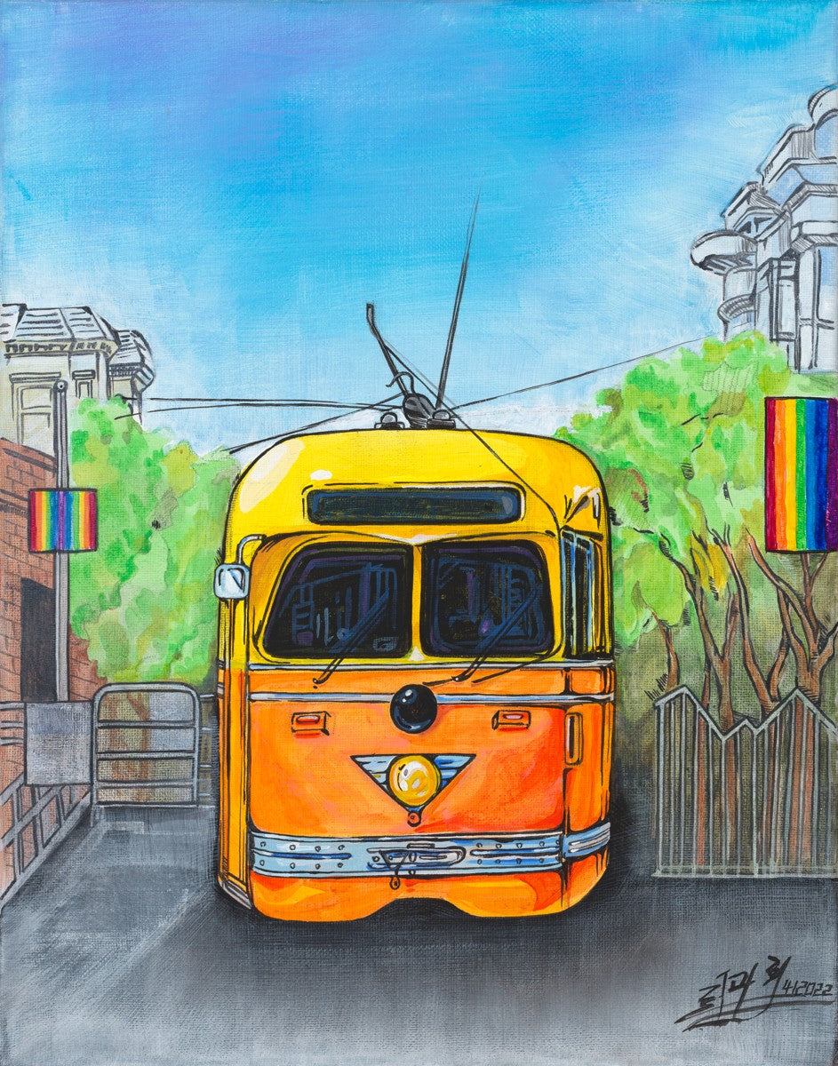 Castro Yellow Trolley