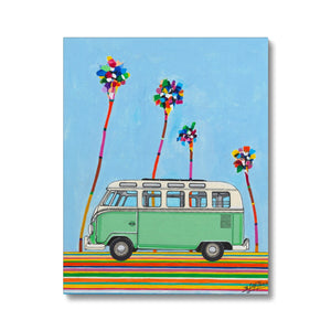 VW Bus Canvas