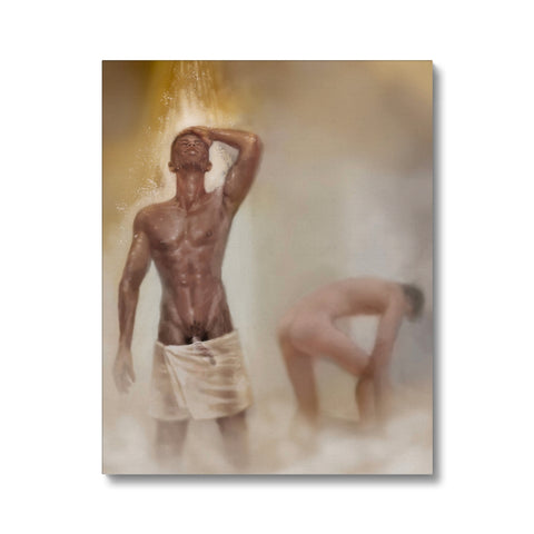 Steamy Shower Canvas