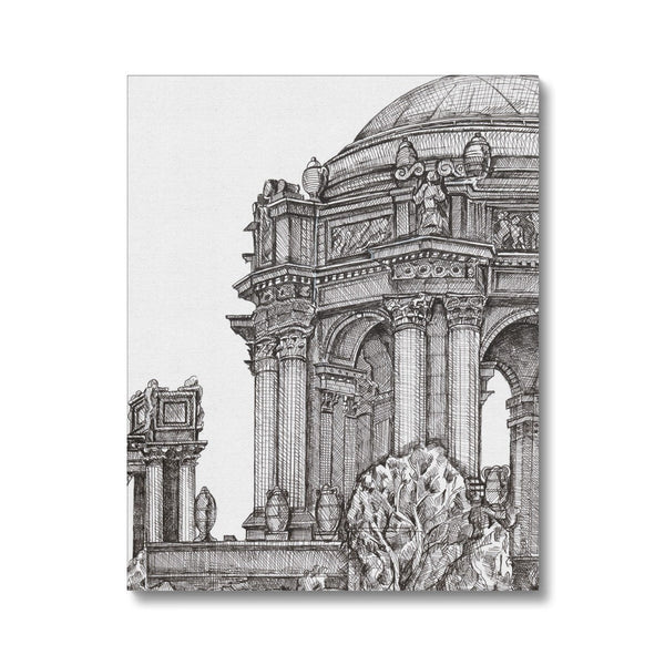 Palace of Fine Arts Canvas