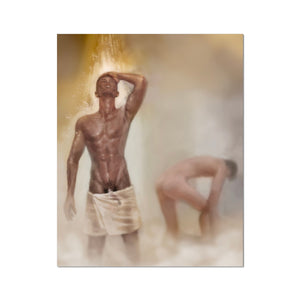 Steamy Shower Fine Art Print