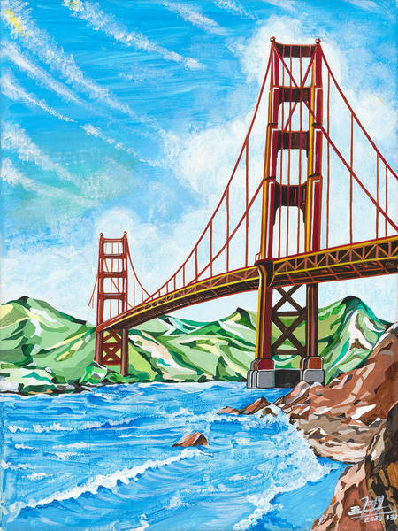 Golden Gate Bridge GREETING CARDS