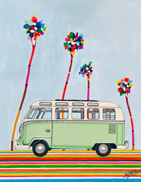 VW Bus GREETING CARDS