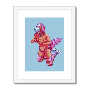 Pup Framed & Mounted Print