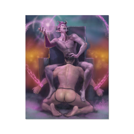 A Treat for Erox Fine Art Print