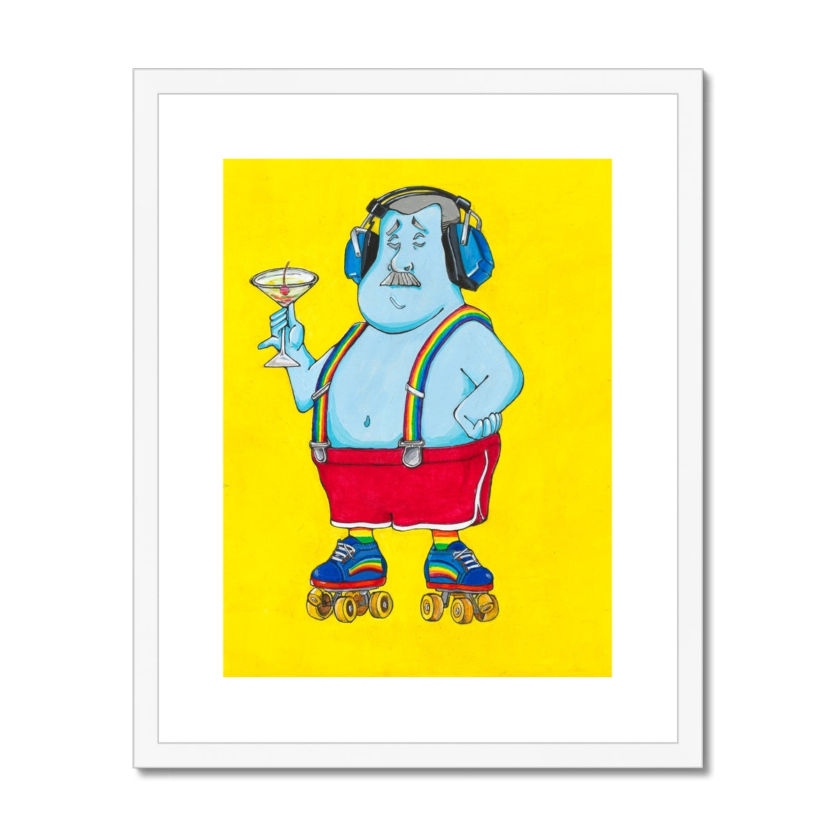 Genie Bear Framed & Mounted Print
