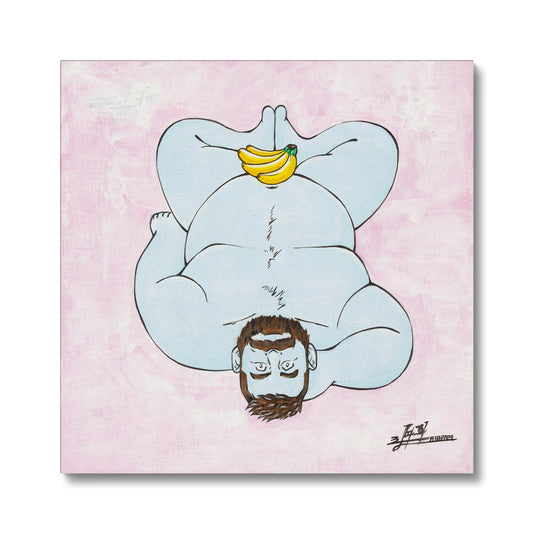 Banana Bear Canvas