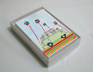 VW Bus GREETING CARDS