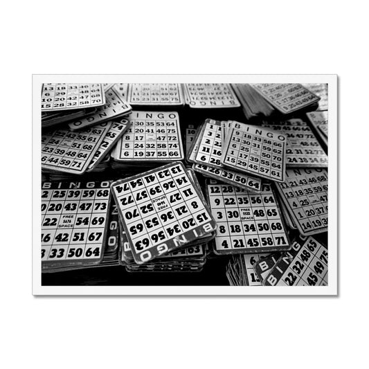 Bingo Framed Print