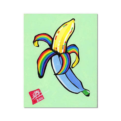 Rainbow Banana Fine Art Print