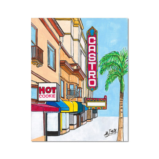 Hot Cookie in the Castro Fine Art Print