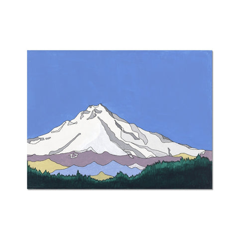 Mt. Hood (blue sky) Fine Art Print