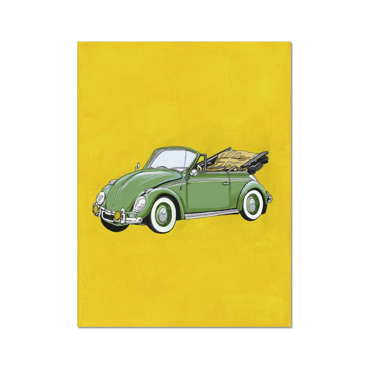 Green Beetle Fine Art Print