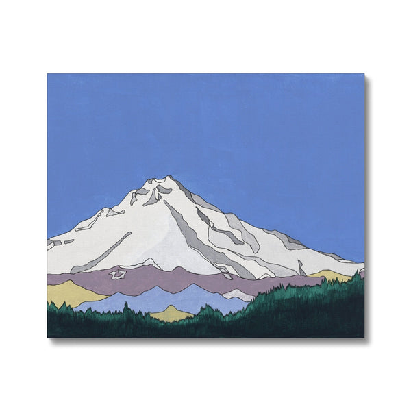 Mt. Hood (blue sky) Canvas