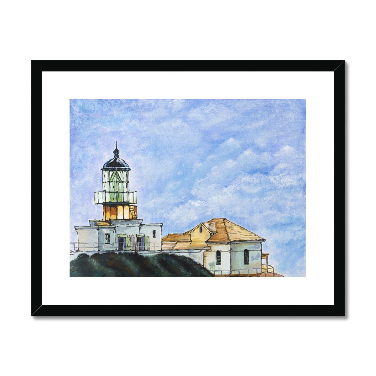 The Light House Framed & Mounted Print