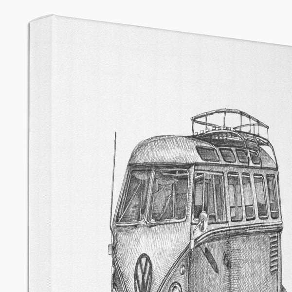 VW 21-Window Bus Canvas