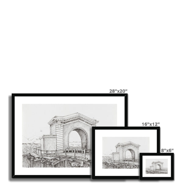 The Pier 43 Ferry Arch Framed & Mounted Print