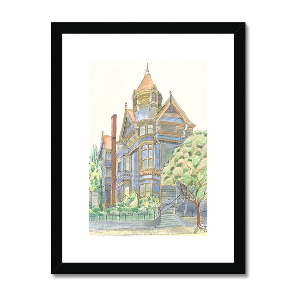 The Fancy House Framed & Mounted Print