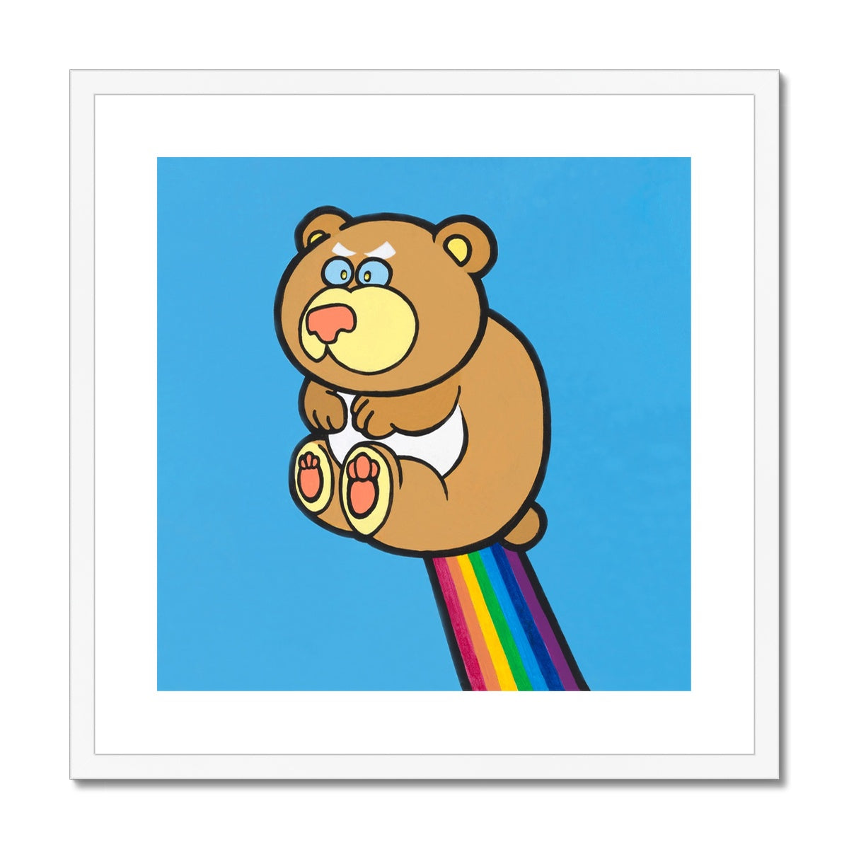 Rainbow Force Framed & Mounted Print