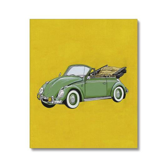 Green Beetle Canvas