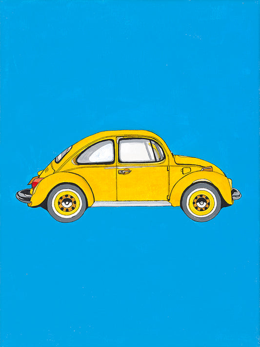 Yellow Beetle (original) - Acrylic