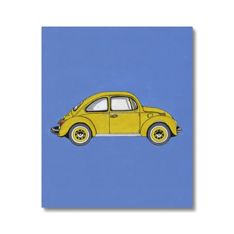 Yellow Beetle Canvas