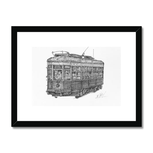 SF "F" Trolley Framed & Mounted Print