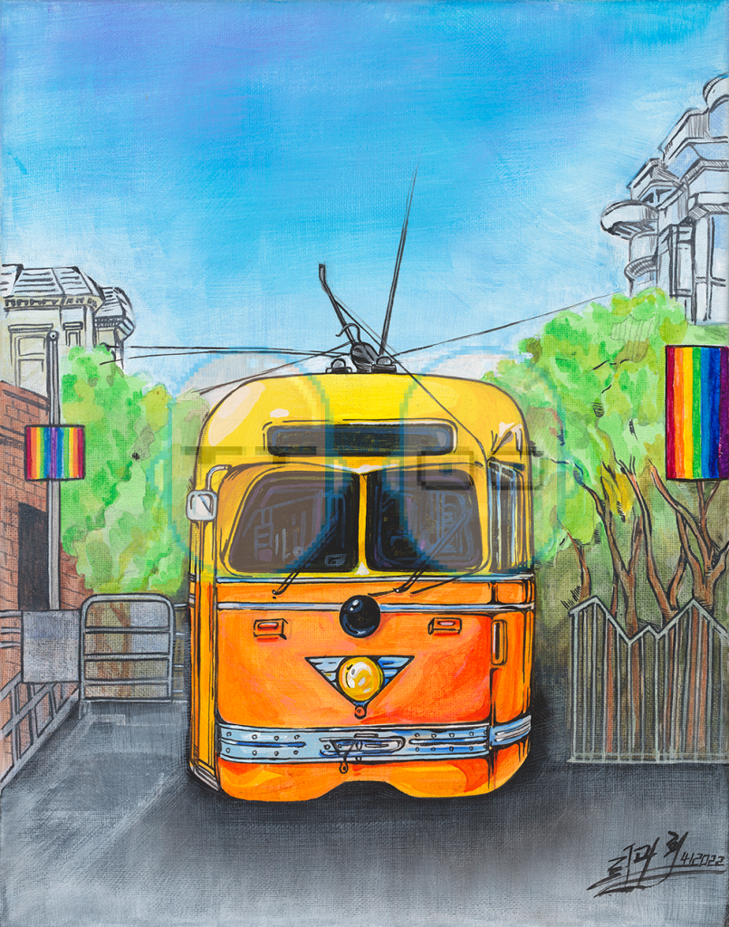 Castro Yellow Trolley (Original) Original