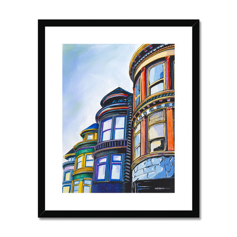 The Great Victorian Houses Framed & Mounted Print