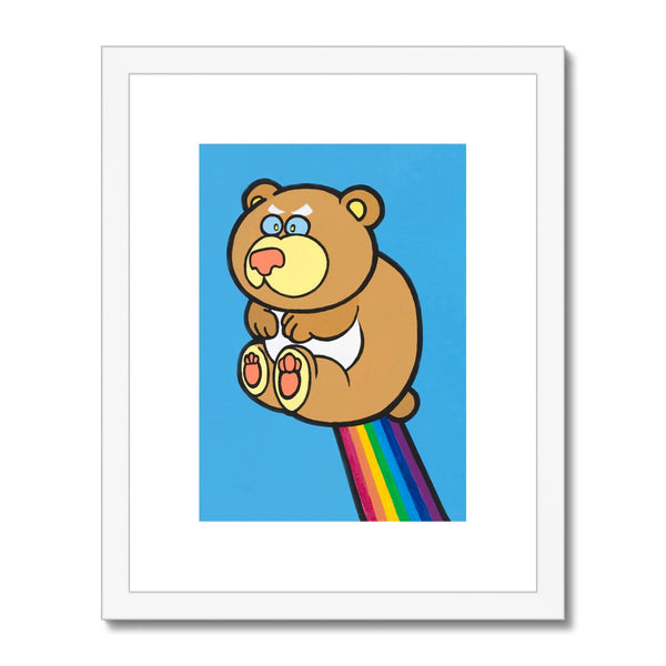 Rainbow Force Framed & Mounted Print