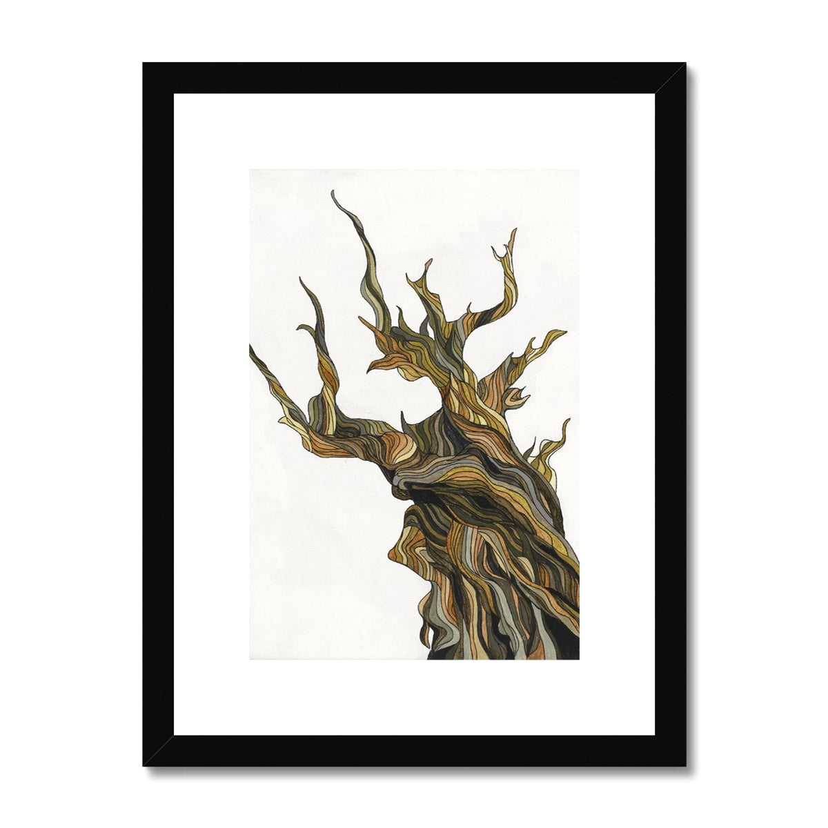 Old tree Framed & Mounted Print