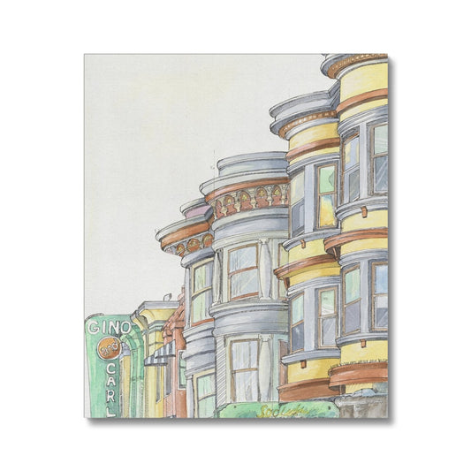 The Italian Houses Canvas