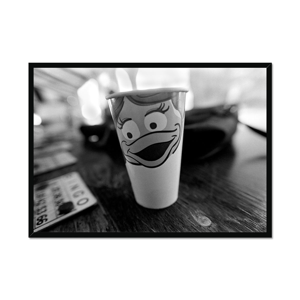 Paper Cup Framed Print